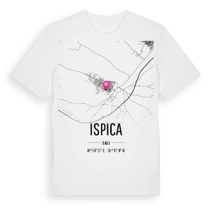 Ispica karta t-shirt – ekologisk bomull t-shirt från Pinshirt