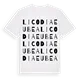 Licodia Eubea ordlek t-shirt