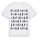 Malfa ordlek t-shirt