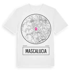 Mascalucia t-shirt – ekologisk bomull t-shirt från Pinshirt