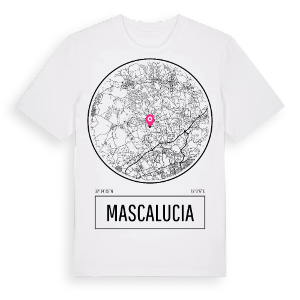 Mascalucia t-shirt – ekologisk bomull t-shirt från Pinshirt
