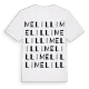Melilli ordlek t-shirt
