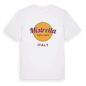 Mistretta cirkel t-shirt – ekologisk bomull t-shirt från Pinshirt