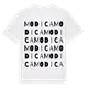 Modica ordlek t-shirt