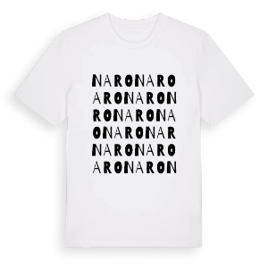 Naro ordlek t-shirt – ekologisk bomull t-shirt från Pinshirt