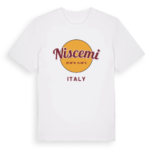 Niscemi cirkel t-shirt – ekologisk bomull t-shirt från Pinshirt