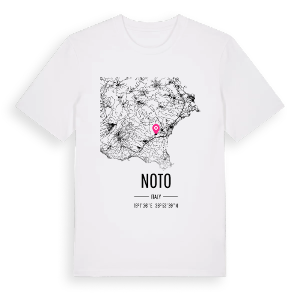 Noto karta t-shirt – ekologisk bomull t-shirt från Pinshirt