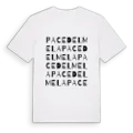 Pace del Mela ordlek t-shirt