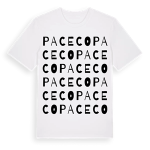 Paceco ordlek t-shirt – ekologisk bomull t-shirt från Pinshirt
