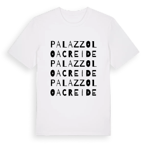 Palazzolo Acreide ordlek t-shirt – ekologisk bomull t-shirt från Pinshirt