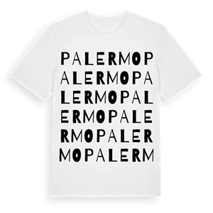 Palermo ordlek t-shirt – ekologisk bomull t-shirt från Pinshirt