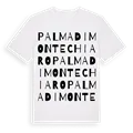 Palma di Montechiaro ordlek t-shirt