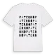 Paternò ordlek t-shirt
