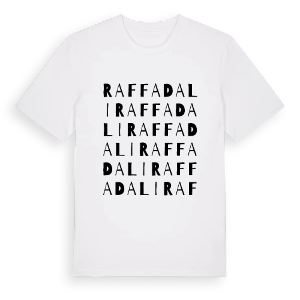 Raffadali ordlek t-shirt – ekologisk bomull t-shirt från Pinshirt