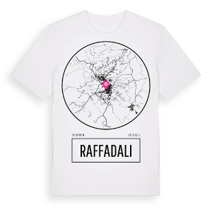 Raffadali t-shirt – ekologisk bomull t-shirt från Pinshirt