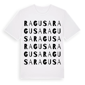 Ragusa ordlek t-shirt – ekologisk bomull t-shirt från Pinshirt