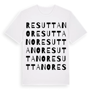 Resuttano ordlek t-shirt – ekologisk bomull t-shirt från Pinshirt
