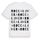 Roccalumera ordlek t-shirt