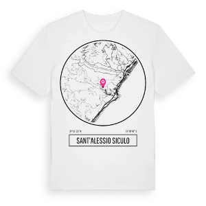 Sant'Alessio Siculo t-shirt – ekologisk bomull t-shirt från Pinshirt
