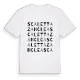 Scaletta Zanclea ordlek t-shirt