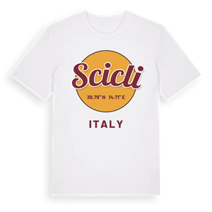 Scicli cirkel t-shirt – ekologisk bomull t-shirt från Pinshirt