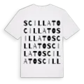 Scillato ordlek t-shirt