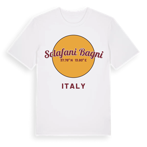Sclafani Bagni cirkel t-shirt – ekologisk bomull t-shirt från PinShirt