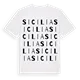 Sicilia ordlek t-shirt