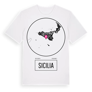 Sicilia t-shirt – ekologisk bomull t-shirt från Pinshirt