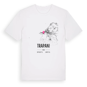 Trapani karta t-shirt – ekologisk bomull t-shirt från Pinshirt