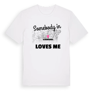 Någon i Viagrande älskar mig t-shirt – ekologisk bomull t-shirt från Pinshirt