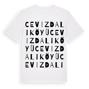Cevizdalı Köyü ordlek t-shirt – ekologisk bomull t-shirt från Pinshirt