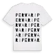 Pervari ordlek t-shirt