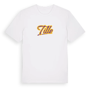 Tillo baseball t-shirt – ekologisk bomull t-shirt från Pinshirt