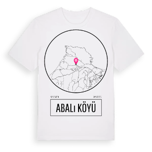 Abalı Köyü t-shirt – ekologisk bomull t-shirt från Pinshirt