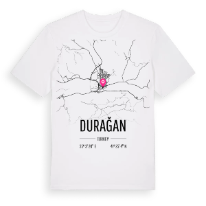 Durağan karta t-shirt – ekologisk bomull t-shirt från Pinshirt