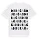 Durağan ordlek t-shirt