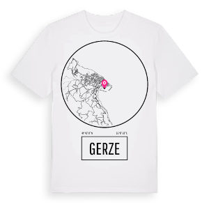 Gerze t-shirt – ekologisk bomull t-shirt från Pinshirt