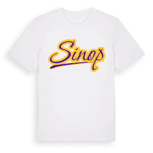Sinop baseball t-shirt – ekologisk bomull t-shirt från Pinshirt