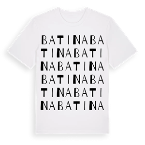 Batina ordlek t-shirt – ekologisk bomull t-shirt från Pinshirt