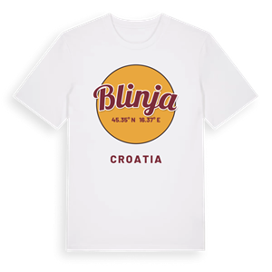 Blinja cirkel t-shirt – ekologisk bomull t-shirt från Pinshirt