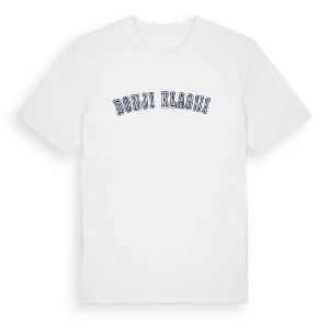 Donji Klasnić college t-shirt – ekologisk bomull t-shirt från Pinshirt