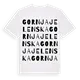 Gornja Jelenska ordlek t-shirt