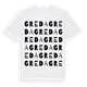Greda ordlek t-shirt