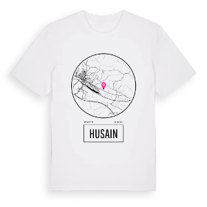 Husain t-shirt – ekologisk bomull t-shirt från Pinshirt