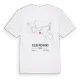 Jezero Posavsko karta t-shirt