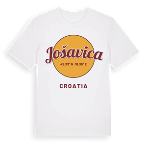 Jošavica cirkel t-shirt – ekologisk bomull t-shirt från Pinshirt