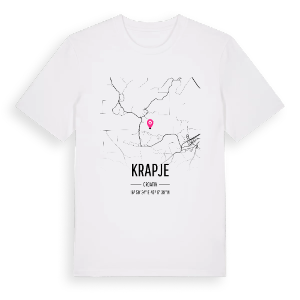 Krapje karta t-shirt – ekologisk bomull t-shirt från Pinshirt