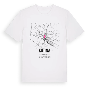 Kutina karta t-shirt – ekologisk bomull t-shirt från Pinshirt