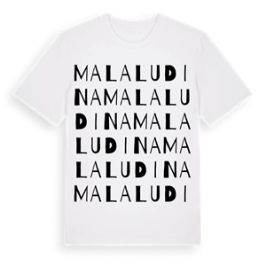 Mala Ludina ordlek t-shirt – ekologisk bomull t-shirt från Pinshirt
